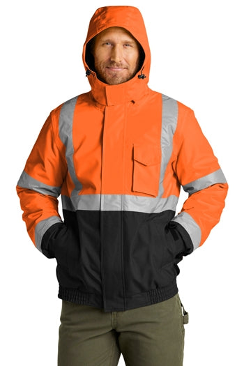 CornerStone - ANSI 107 Class 3 Economy Waterproof Insulated Bomber Jacket. CSJ500