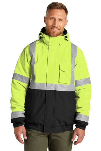 CornerStone - ANSI 107 Class 3 Economy Waterproof Insulated Bomber Jacket. CSJ500