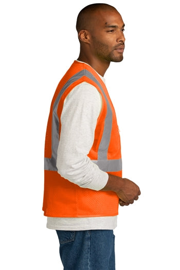 CornerStone - ANSI 107 Class 2 Mesh Zippered Vest. CSV102
