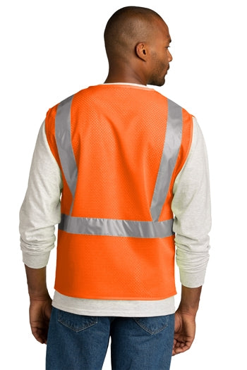CornerStone - ANSI 107 Class 2 Mesh Zippered Vest. CSV102