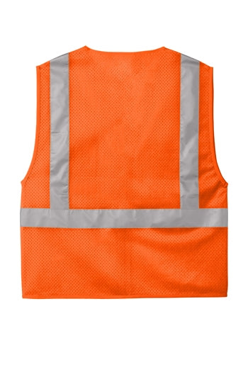 CornerStone - ANSI 107 Class 2 Mesh Zippered Vest. CSV102