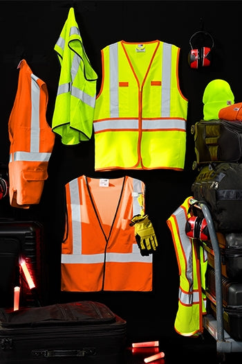 CornerStone - ANSI Class 2 Mesh Back Safety Vest. CSV405
