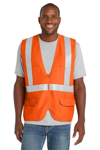 CornerStone - ANSI Class 2 Mesh Back Safety Vest. CSV405