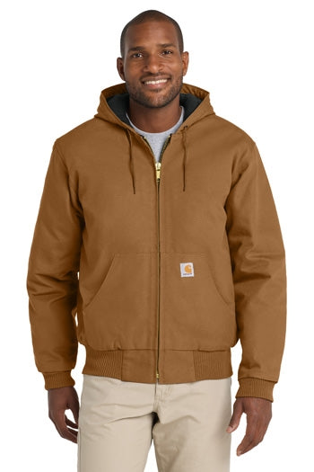 Carhartt - Quilted Flannel Lined Duck Active Jacket. CT106677