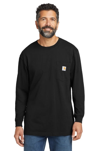Carhartt - Men's Workwear Pocket Long Sleeve T-shirt. CTK126