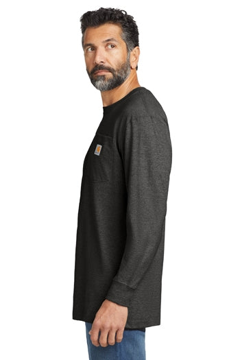 Carhartt - Men's Workwear Pocket Long Sleeve T-shirt. CTK126