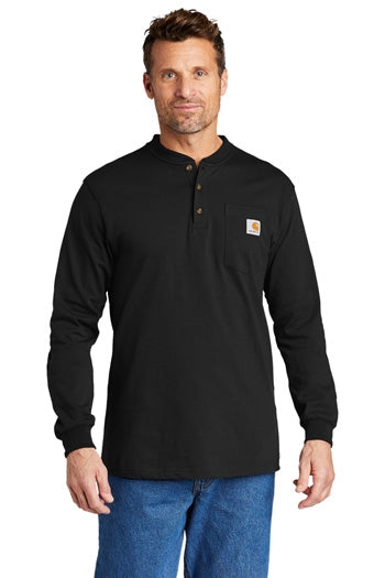Carhartt - Long Sleeve Henley T-Shirt. CTK128