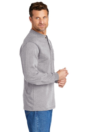 Carhartt - Long Sleeve Henley T-Shirt. CTK128