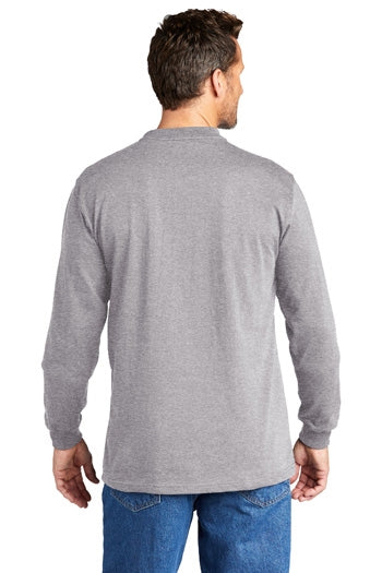 Carhartt - Long Sleeve Henley T-Shirt. CTK128