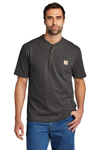 Carhartt - Short Sleeve Henley T-Shirt. CTK84