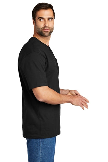 Carhartt - Short Sleeve Henley T-Shirt. CTK84