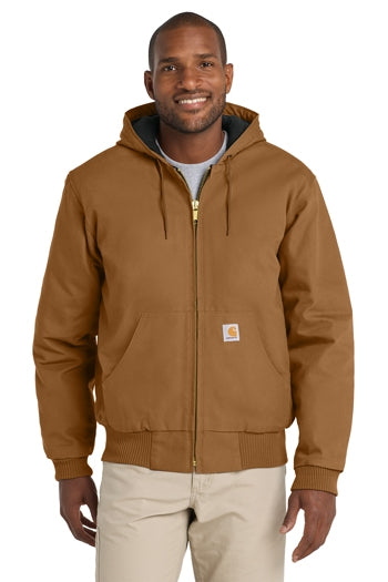 Carhartt - Tall Quilted Flannel Lined Duck Active Jacket. CTT106677