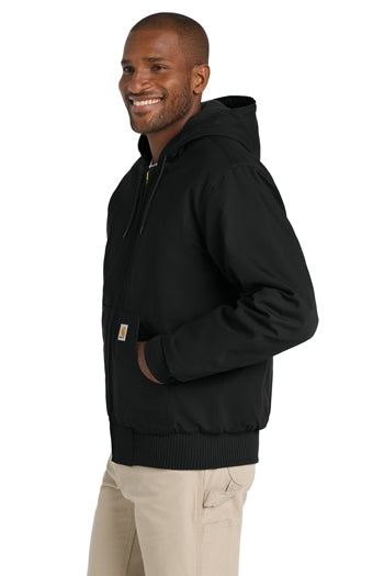 Carhartt - Tall Quilted Flannel Lined Duck Active Jacket. CTT106677