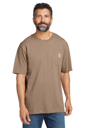 Carhartt - Tall Men's Workwear Pocket Short Sleeve T-shirt. CTTK87
