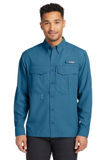 Eddie Bauer - Long Sleeve Performance Fishing Shirt. EB600