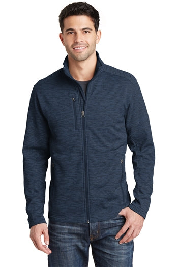 Port Authority - Digi Stripe Fleece Jacket. F231