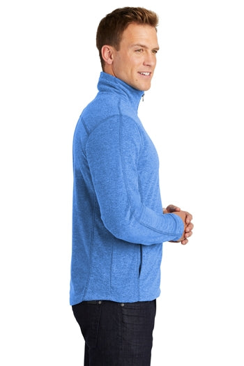 Port Authority - Heather Microfleece Full-Zip Jacket. F235