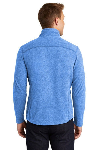 Port Authority - Heather Microfleece Full-Zip Jacket. F235