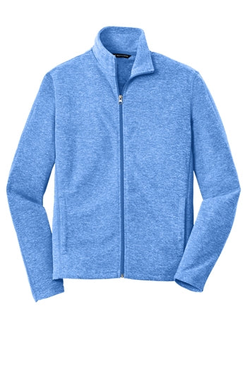 Port Authority - Heather Microfleece Full-Zip Jacket. F235