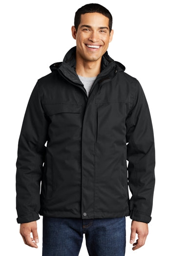 Port Authority - Herringbone 3-in-1 Parka. J302