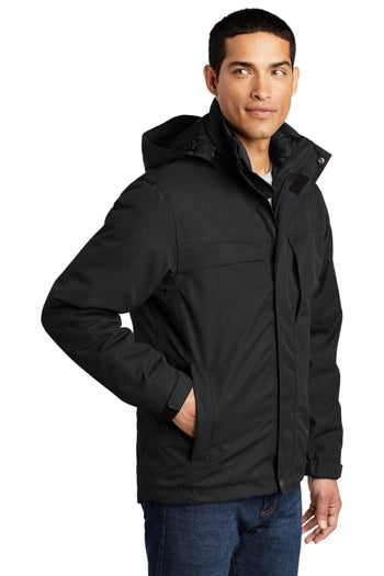 Port Authority - Herringbone 3-in-1 Parka. J302