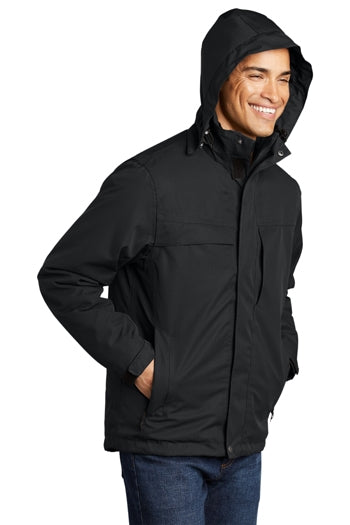 Port Authority - Herringbone 3-in-1 Parka. J302