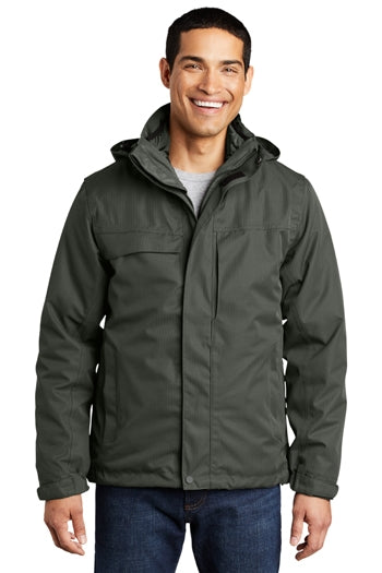 Port Authority - Herringbone 3-in-1 Parka. J302