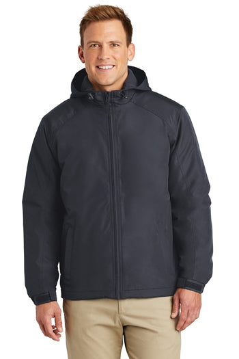Port Authority - Hooded Charger Jacket. J327