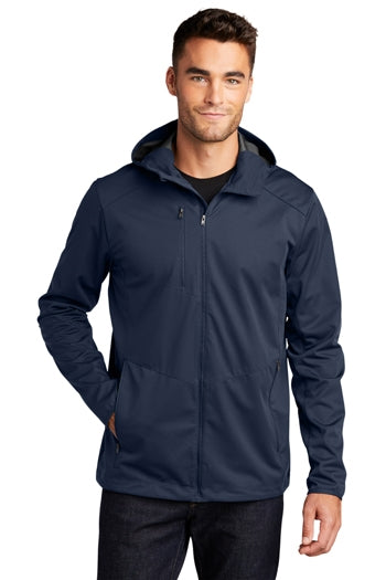 Port Authority - Active Hooded Soft Shell Jacket. J719