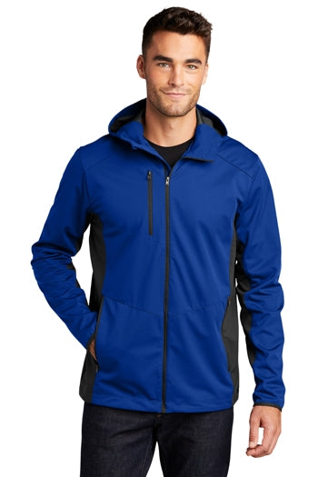 Port Authority - Active Hooded Soft Shell Jacket. J719
