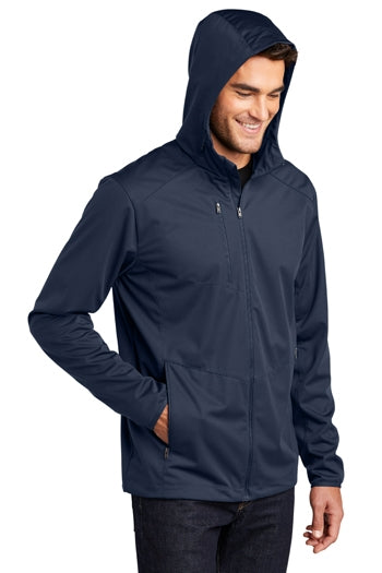Port Authority - Active Hooded Soft Shell Jacket. J719