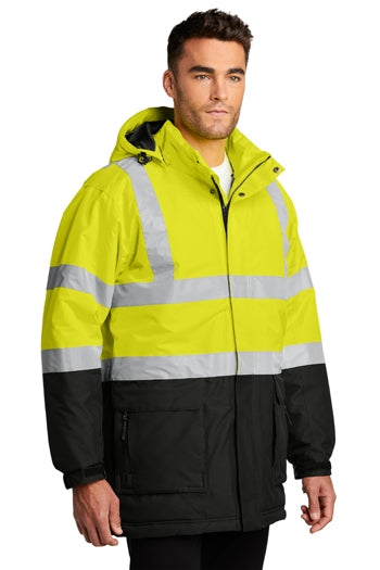 Port Authority - ANSI Class 3 Safety Heavyweight Parka. J799S