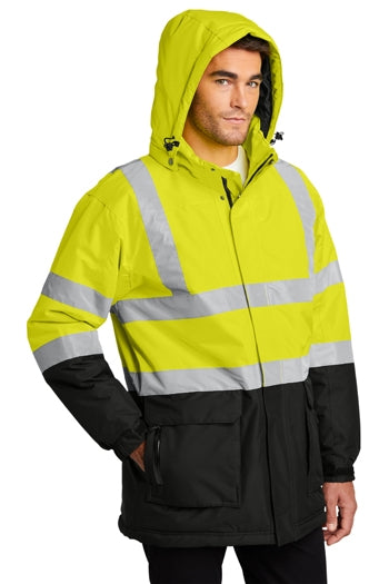 Port Authority - ANSI Class 3 Safety Heavyweight Parka. J799S