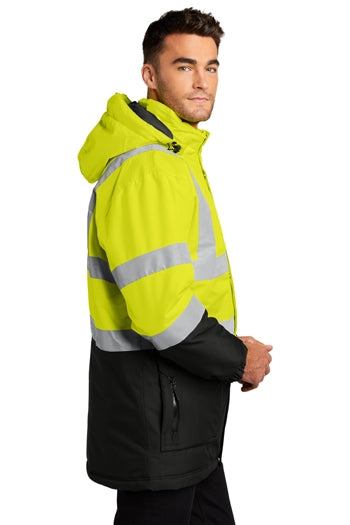 Port Authority - ANSI Class 3 Safety Heavyweight Parka. J799S