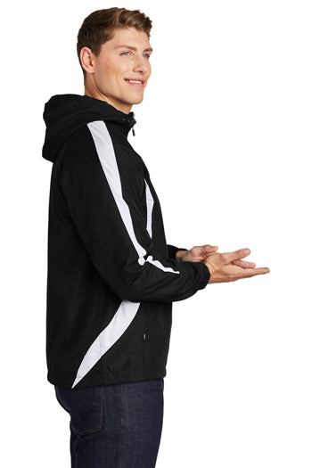 Sport-Tek - Colorblock Raglan Anorak. JST63