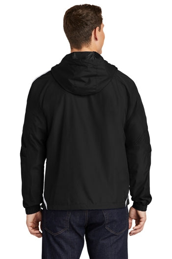 Sport-Tek - Colorblock Raglan Anorak. JST63