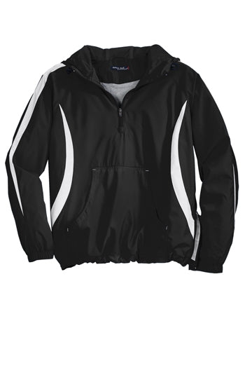 Sport-Tek - Colorblock Raglan Anorak. JST63