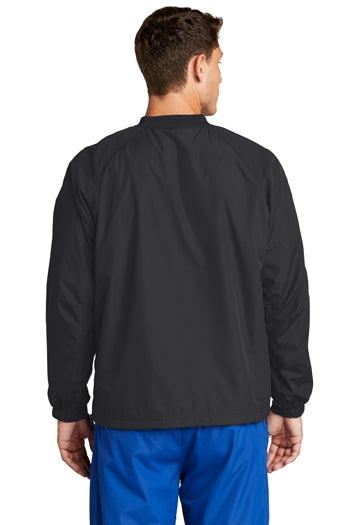 Sport-Tek - V-Neck Raglan Wind Shirt. JST72
