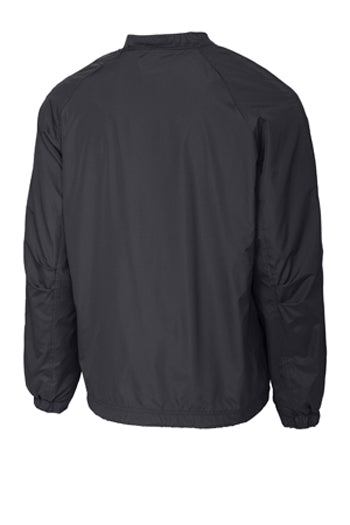 Sport-Tek - V-Neck Raglan Wind Shirt. JST72