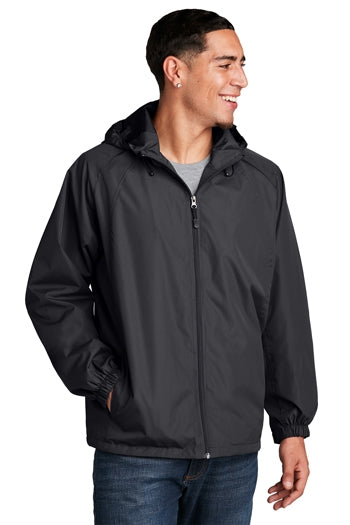 Sport-Tek - Hooded Raglan Jacket. JST73