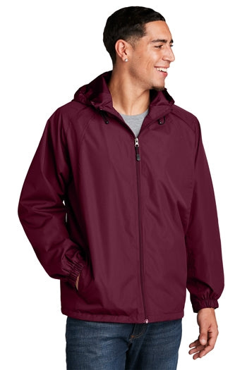 Sport-Tek - Hooded Raglan Jacket. JST73