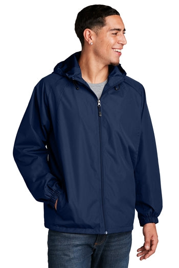 Sport-Tek - Hooded Raglan Jacket. JST73