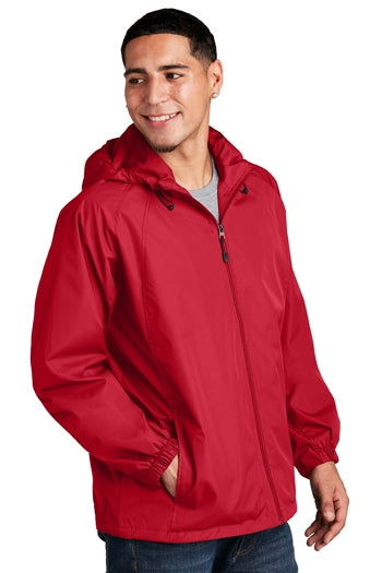Sport-Tek - Hooded Raglan Jacket. JST73