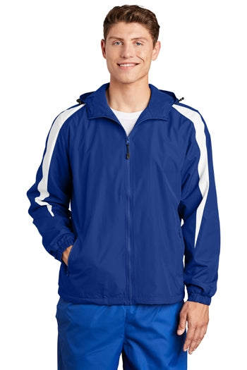 Sport-Tek - Fleece-Lined Colorblock Jacket. JST81