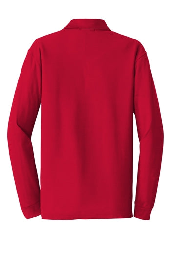 Port Authority -  Long Sleeve Core Classic Pique Polo. K100LS