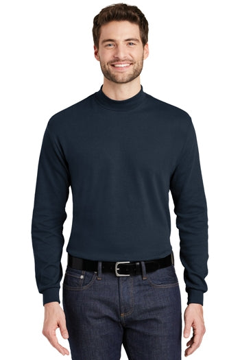 Port Authority - Interlock Knit Mock Turtleneck. K321