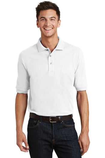 Port Authority - Pique Knit Polo with Pocket. K420P