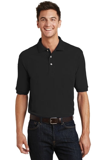 Port Authority - Pique Knit Polo with Pocket. K420P
