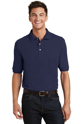 Port Authority - Pique Knit Polo with Pocket. K420P