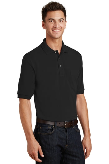 Port Authority - Pique Knit Polo with Pocket. K420P